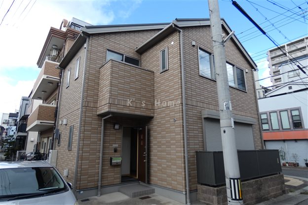 神戸市長田区水笠通5丁目の賃貸テラスハウスの外観 神戸市長田区水笠通5丁目の賃貸テラスハウスの外観