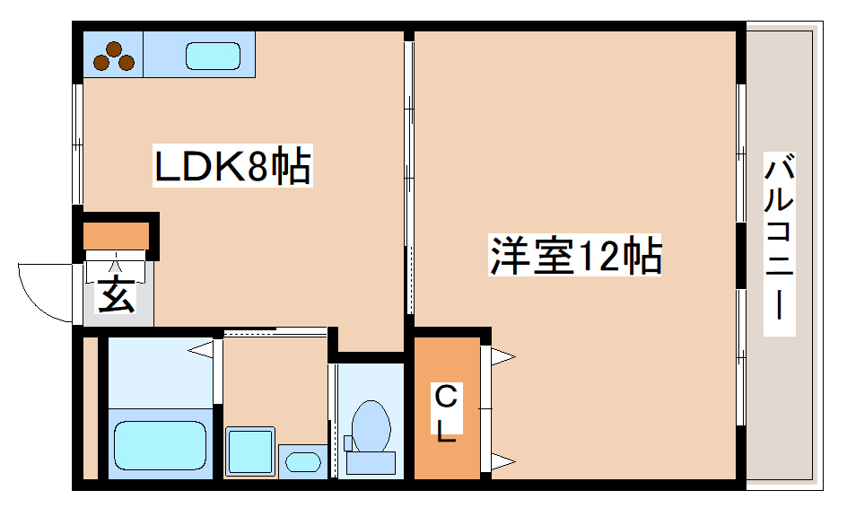 4階の間取り図