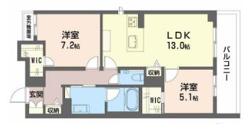 3階の間取り図