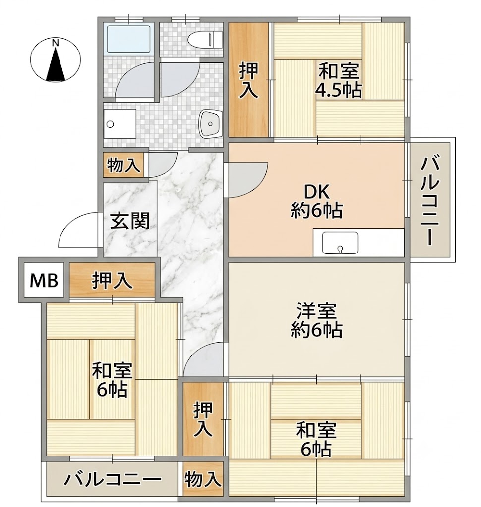 間取図