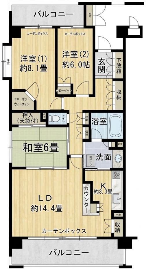 間取図