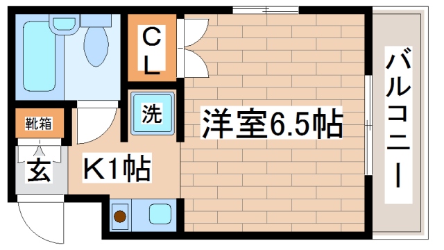 間取り・角部屋で明るいお部屋！