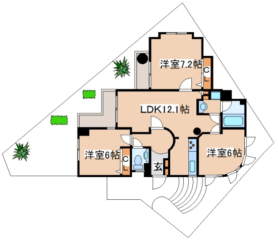 間取図