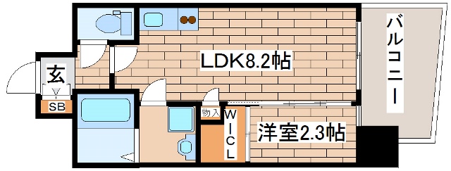 10階の間取り図