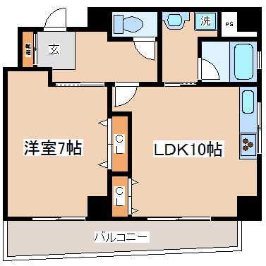 間取り・広めの１ＬＤＫ！