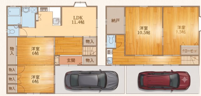 間取図