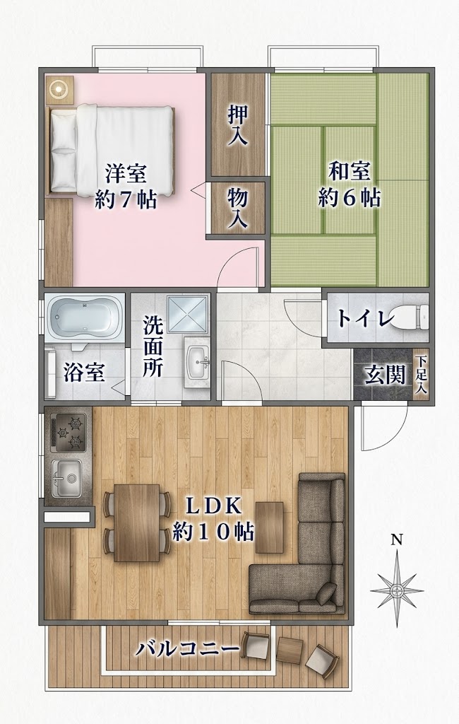 間取図