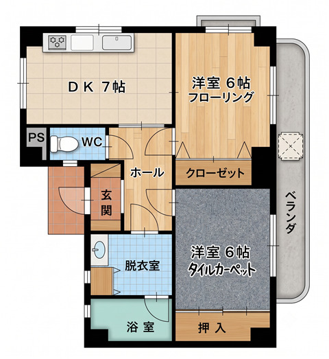 間取図