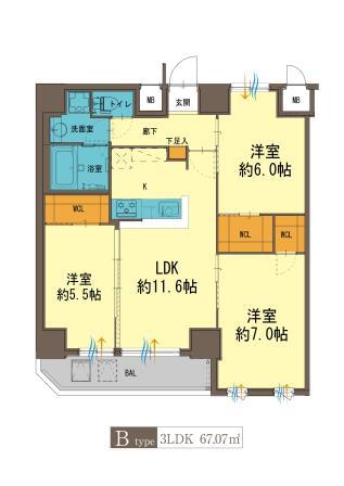間取図