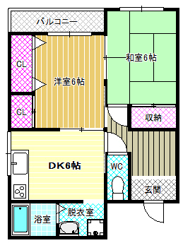 5階の間取り図