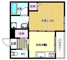 3階の間取り図