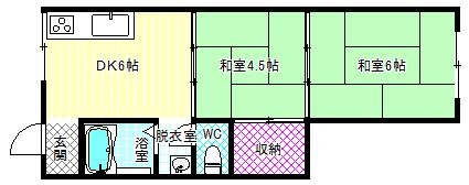 1階の間取り図