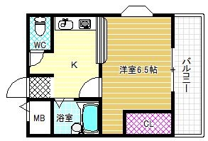 3階の間取り図