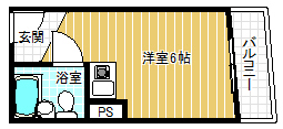 3階の間取り図