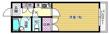 2階の間取り図