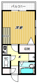 1階の間取り図