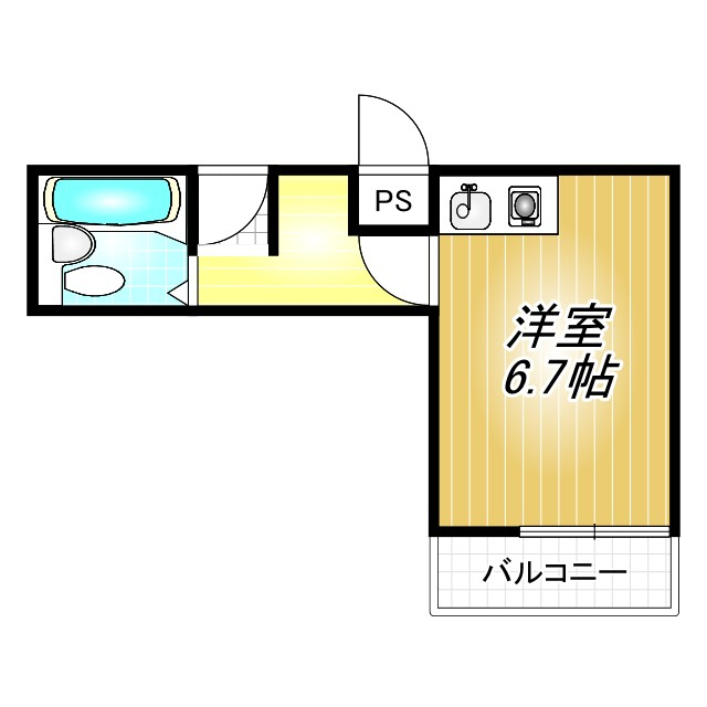 3階の間取り図