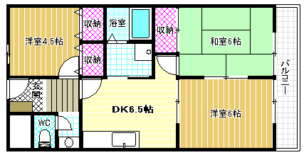 3階の間取り図