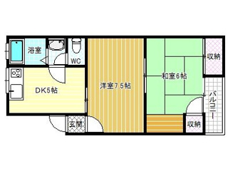 1階の間取り図