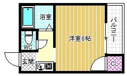 2階の間取り図