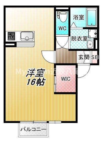 1階の間取り図