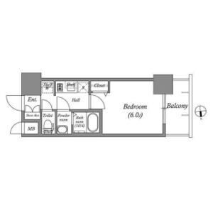 6階の間取り図