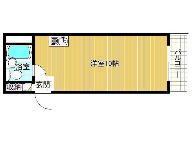 5階の間取り図