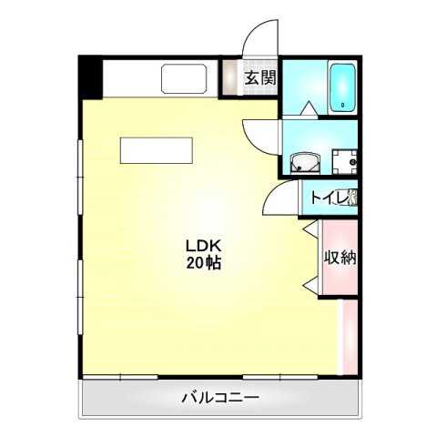 3階の間取り図