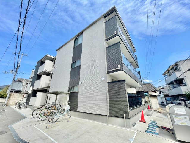 東大阪市小若江１丁目の賃貸アパートの外観