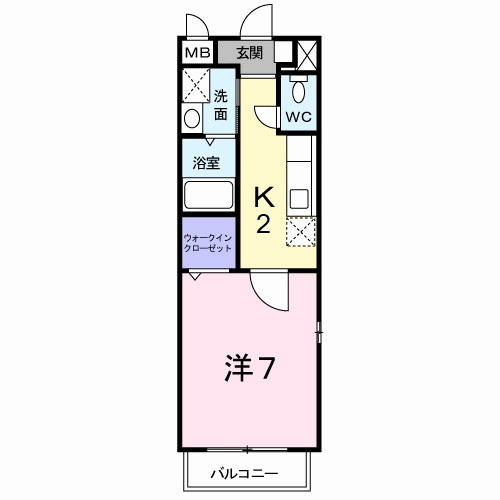 1階の間取り図