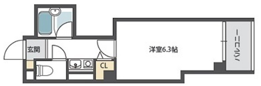 4階の間取り図