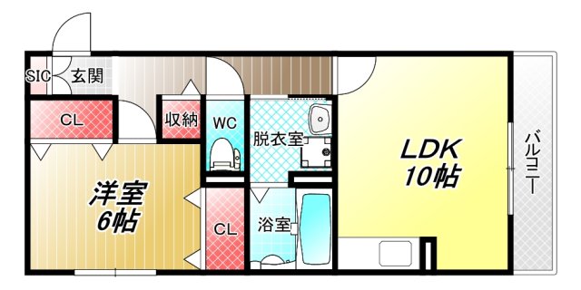 3階の間取り図