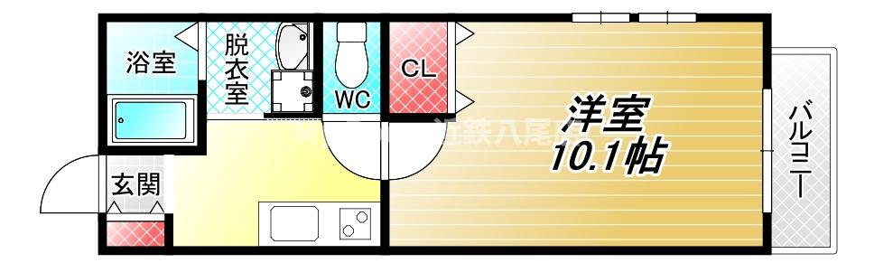 3階の間取り図