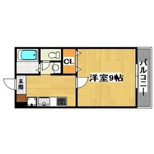 1階の間取り図