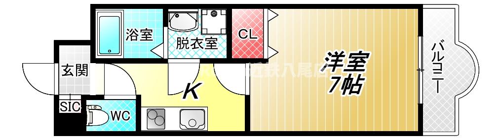 10階の間取り図