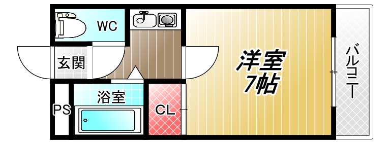 1階の間取り図