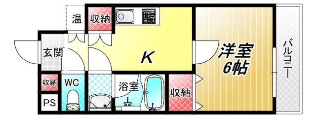 9階の間取り図