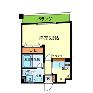 5階の間取り図