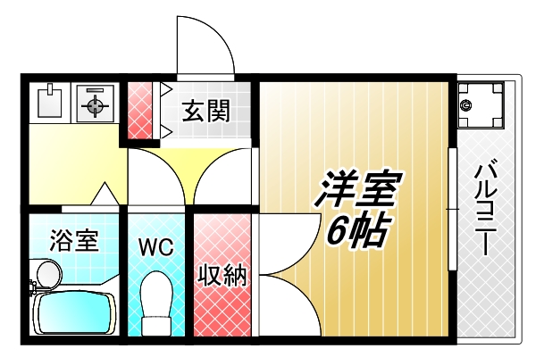 3階の間取り図