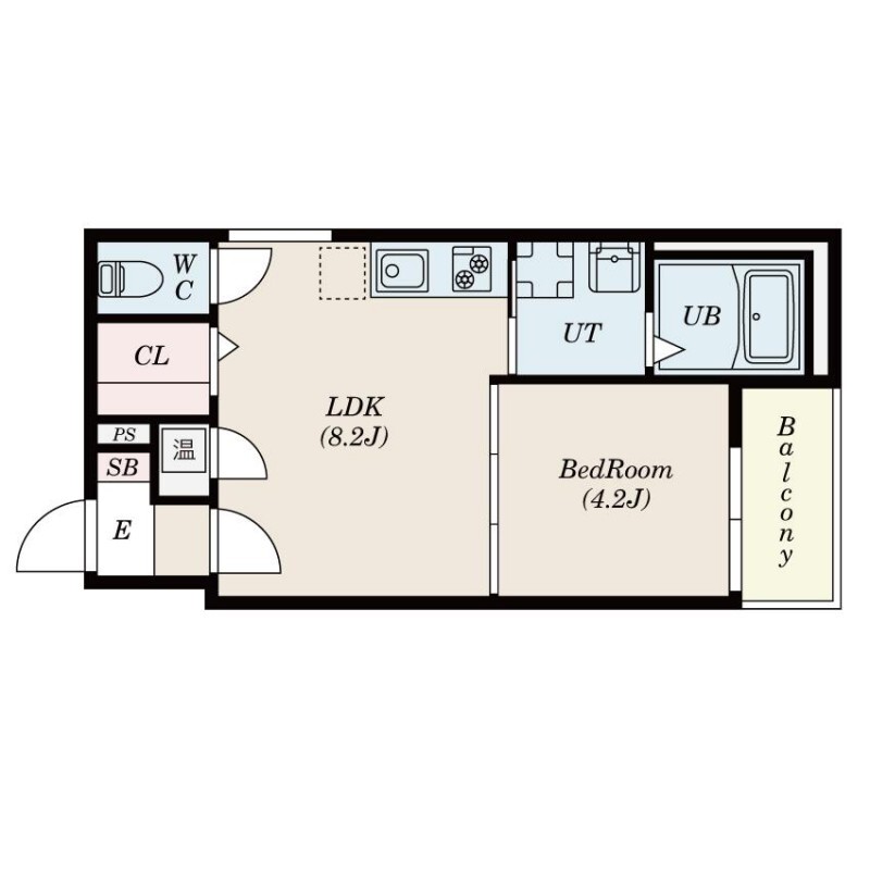 1階の間取り図