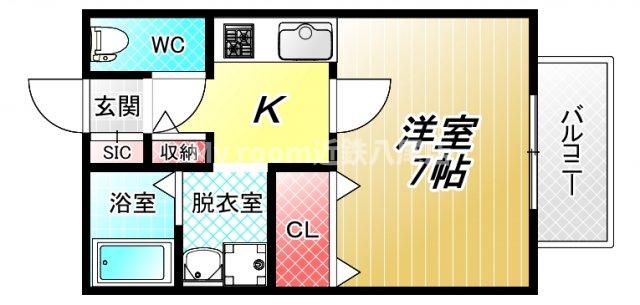 1階の間取り図