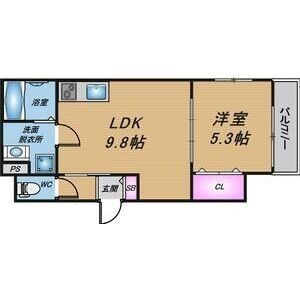 1階の間取り図