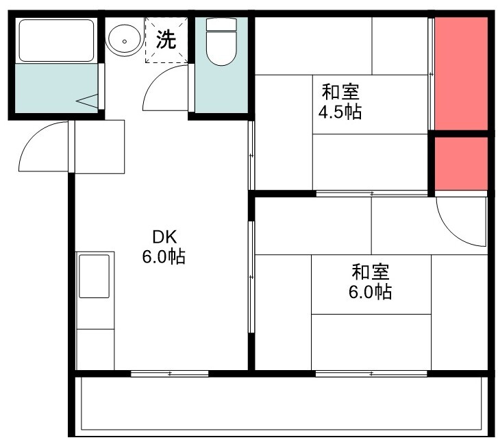 1階の間取り図