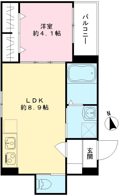 3階の間取り図
