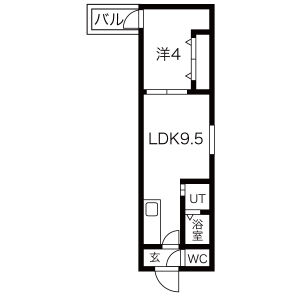 3階の間取り図