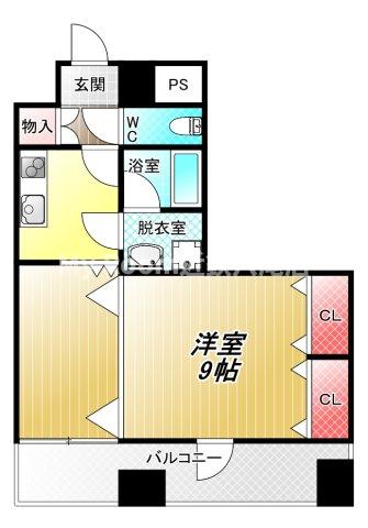 4階の間取り図