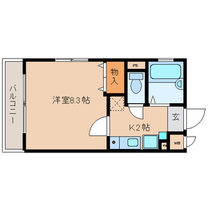 1階の間取り図
