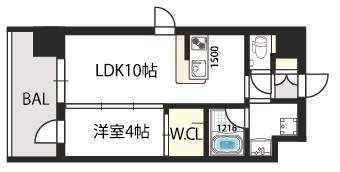 6階の間取り図