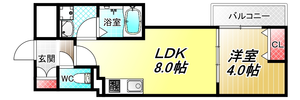 3階の間取り図