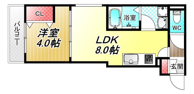 3階の間取り図